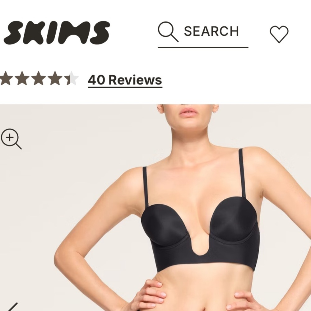 SKIMS Plunge Bra